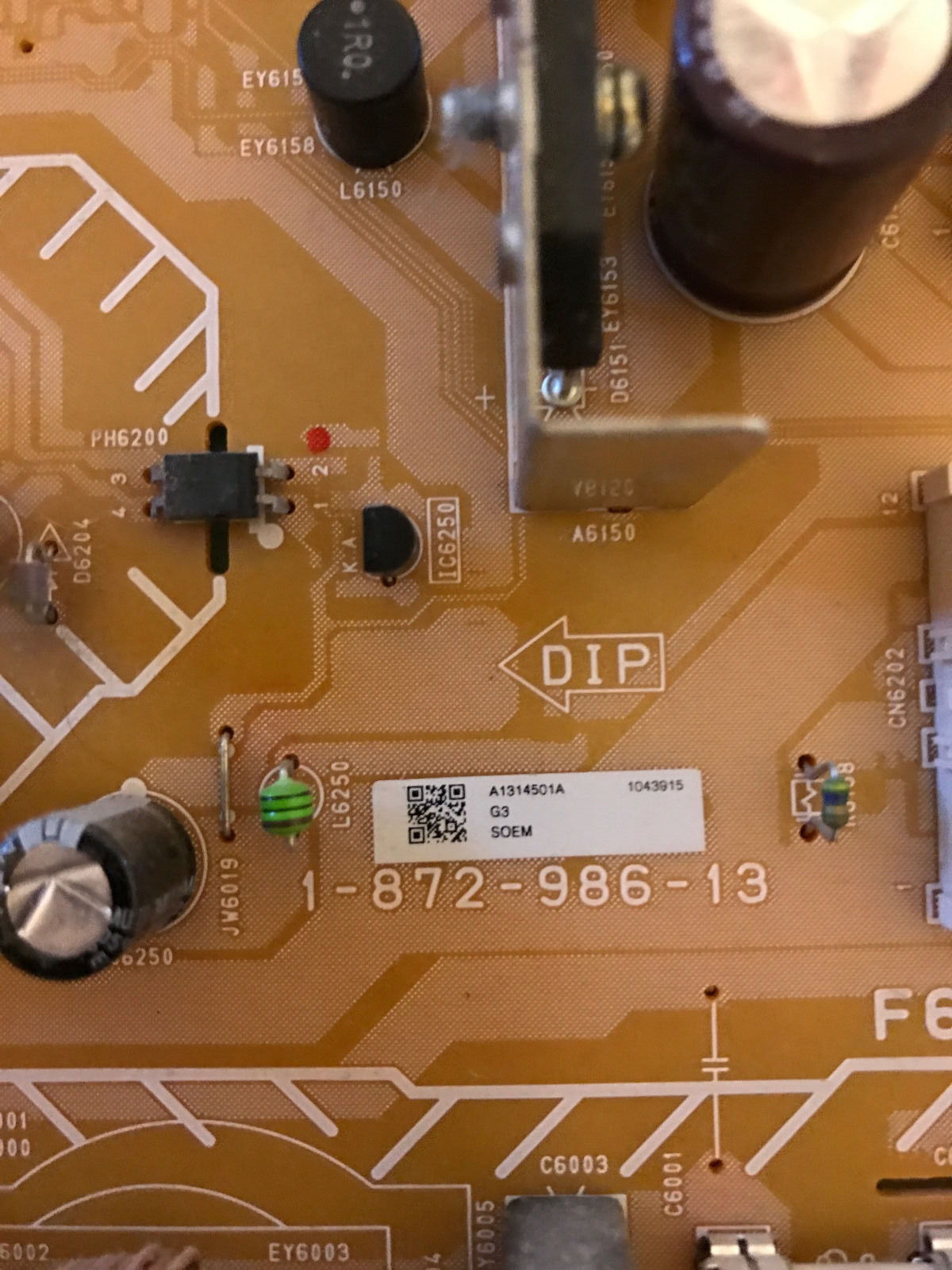 1-872-986-13 (A-1314-500D) Netzteil G3 von Sony KDL-40D3000